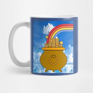 Rainbow With Boiler Pot Full Of Gold Mug